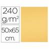 Cartulina liderpapel 50x65 cm oro 240 gr unidad - CX18