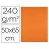 Cartulina liderpapel 50x65 cm 240g/m2 naranja - CX09