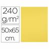 Cartulina liderpapel 50x65 cm 240g/m2 amarillo limon - CX03