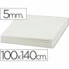 Carton pluma liderpapel doble cara 100x140 cm espesor 5 mm - LU01