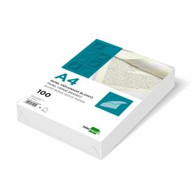 Papel verjurado liderpapel a4 90g/m2 crema paquete de 100 hojas