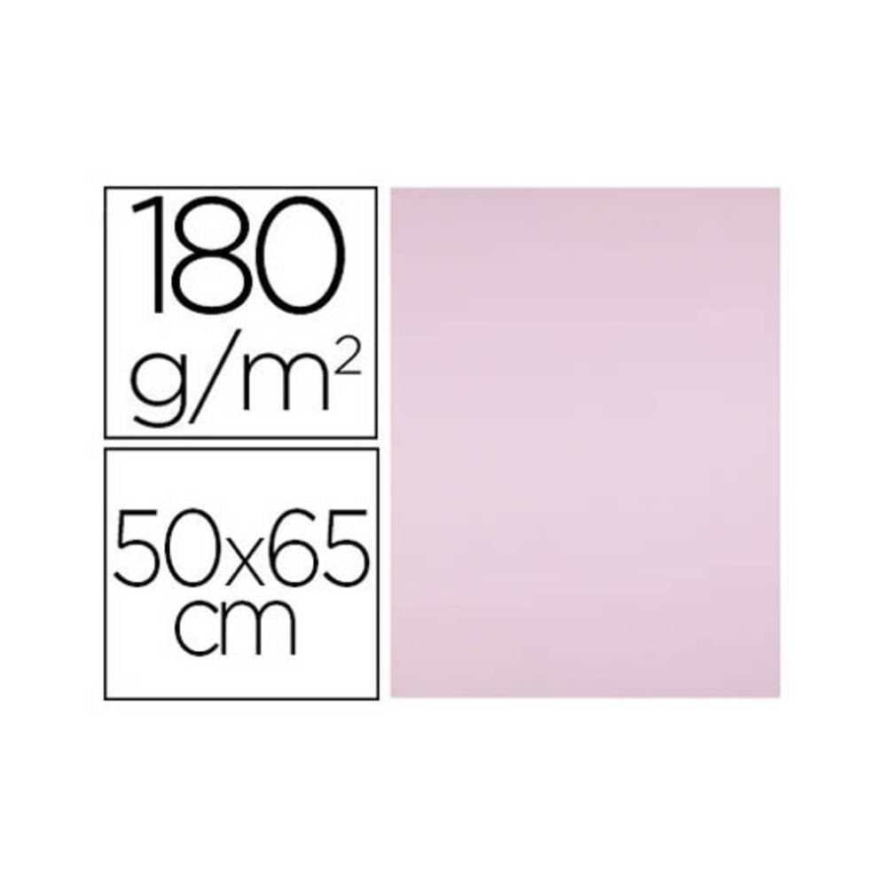 Cartulina liderpapel 50x65 cm 180g/m2 rosa