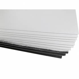 Cartulina liderpapel 50x65 cm 235g/m2 metalizada plata