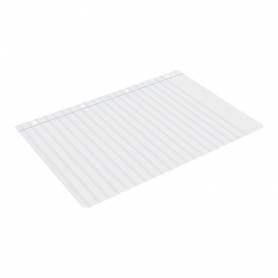 Recambio liderpapel a4 100 hojas 60g/m2 pauta 5ª 2.5mm con margen 4 taladros