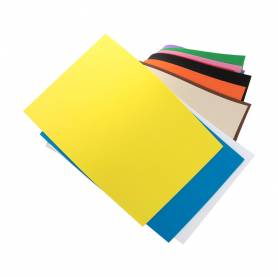 Goma eva liderpapel 50x70cm 60g/m2 espesor 1,5mm colores surtidos