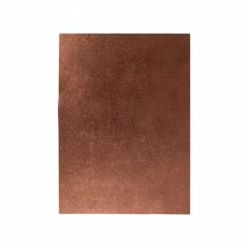 Goma eva con purpurina liderpapel 50x70cm 60g/ m2 espesor 2 mm marron