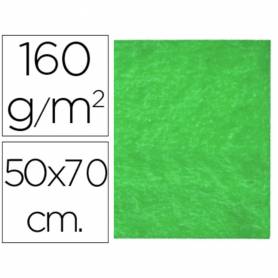 Fieltro liderpapel 50x70cm verde 160g/m2