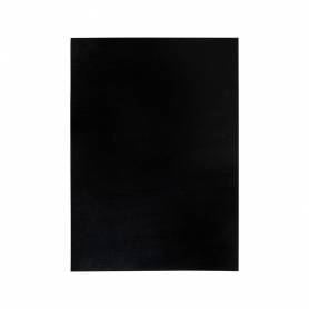 Goma eva con purpurina liderpapel 50x70cm 60g/m2 espesor 2mm negro