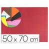 Goma eva liderpapel 50x70cm 60g/m2 espesor 1.5mm rojo - GE96