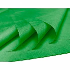 Papel seda liderpapel 52x76cm 18g/m2 bolsa de 5 hojas verde