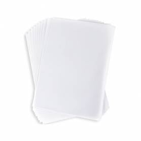 Papel dibujo liderpapel a4+ 320x240mm 70g/m2 vegetal sobre de 12 hojas