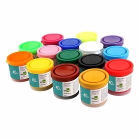 Tempera liderpapel escolar 40 ml verde claro