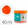 Tempera liderpapel escolar 40 ml naranja - TP64