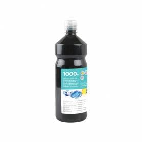 Tempera liquida liderpapel escolar 1000 ml negro