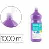 Tempera liquida liderpapel escolar 1000 ml lila - TP32