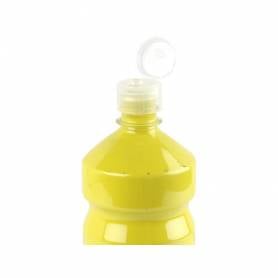 Tempera liquida liderpapel escolar 1000 ml amarillo limon