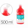 Tempera liquida liderpapel escolar 500 ml rojo - TP06