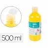 Pintura dedos liderpapel botella de 500 ml amarillo - DD01