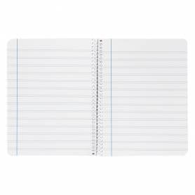 Cuaderno espiral liderpapel cuarto smart tapa blanda 80h 60gr pauta 2,5mm con margen colores surtidos