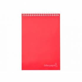 Cuaderno espiral liderpapel bolsillo doceavo apaisado witty tapa dura 80h 75gr cuadro 4 mm colores surtidos