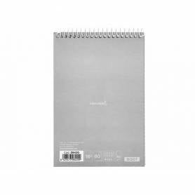 Cuaderno espiral liderpapel bolsillo dieciseiavo apaisado witty tapa dura dura 80h 60 grcuadro 4 mm colores stdos.