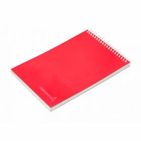 Cuaderno espiral liderpapel bolsillo dieciseiavo apaisado witty tapa dura dura 80h 60 grcuadro 4 mm colores stdos.