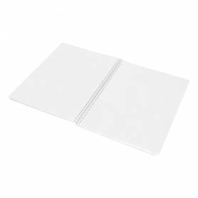 Cuaderno espiral liderpapel folio witty tapa dura 80h 75gr liso sin margen colores surtidos