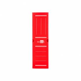 Caja archivo definitivo plastico liderpapel rojo 387x275x105 mm