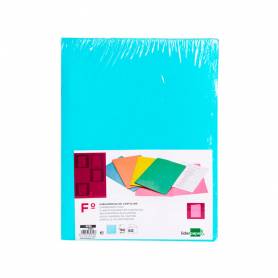 Subcarpeta liderpapel folio azul pastel 180g/m2