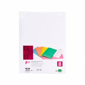 Subcarpeta liderpapel folio blanco 180g/m2