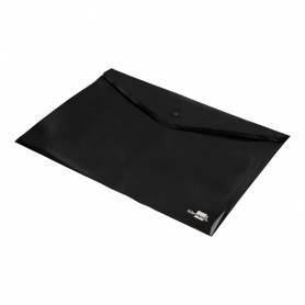 Carpeta liderpapel dossier broche polipropileno din a4 negro opaco 50 hojas