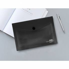 Carpeta liderpapel dossier broche polipropileno din a6 negro opaco