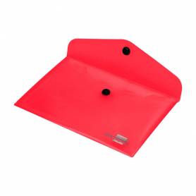 Carpeta liderpapel dossier broche polipropileno din a7 rojo translucido