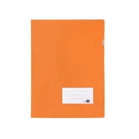 Carpeta liderpapel dossier a4 uñero naranja fluor opaco