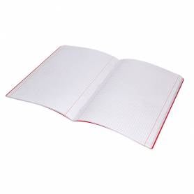 Libreta liderpapel 360 tapa de plastico a5 48 hojas 90g/m2 5mm con doble margen colores surtidos