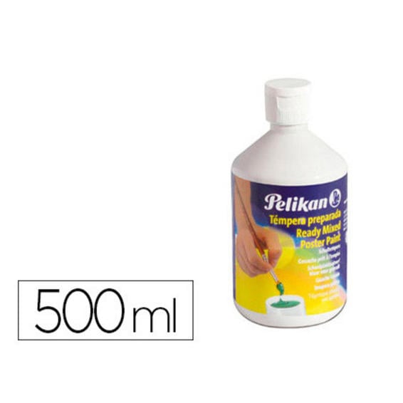 Tempera pelikan escolar 500 ml 742/500ml blanco n. 4