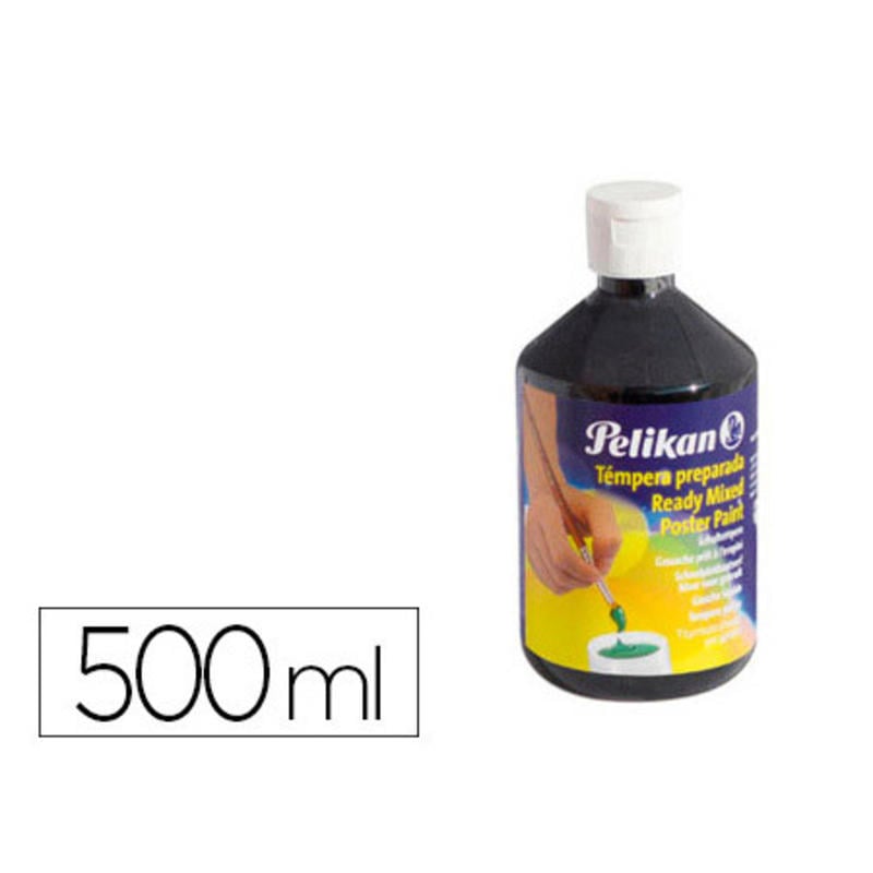 Tempera pelikan escolar 500 ml 742/500ml negro n. 11