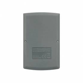 Calculadora liderpapel bolsillo xf07 8 digitos solar y pilas color gris 98x62x8 mm