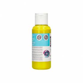 Pintura acrilica liderpapel bote de 80 ml amarillo