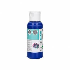 Pintura acrilica liderpapel bote de 80 ml azul ultramar