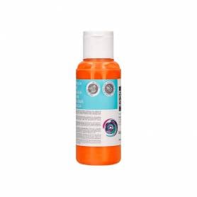 Pintura acrilica liderpapel bote de 80 ml naranja