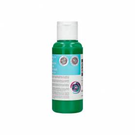 Pintura acrilica liderpapel bote de 80 ml verde oscuro