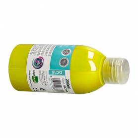 Pintura acrilica liderpapel bote de 250 ml amarillo