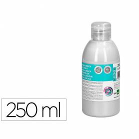 Pintura acrilica liderpapel bote de 250 ml blanco