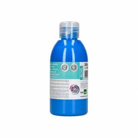 Pintura acrilica liderpapel bote de 250 ml cian