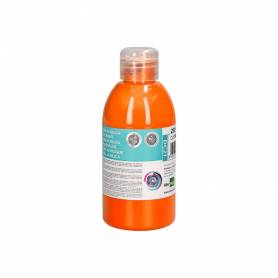 Pintura acrilica liderpapel bote de 250 ml naranja