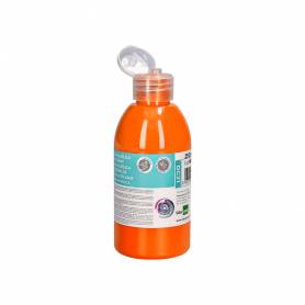 Pintura acrilica liderpapel bote de 250 ml naranja