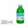 Pintura acrilica liderpapel bote de 250 ml verde - DC26