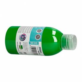 Pintura acrilica liderpapel bote de 250 ml verde