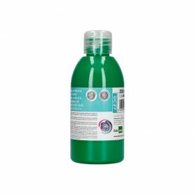 Pintura acrilica liderpapel bote de 250 ml verde oscuro